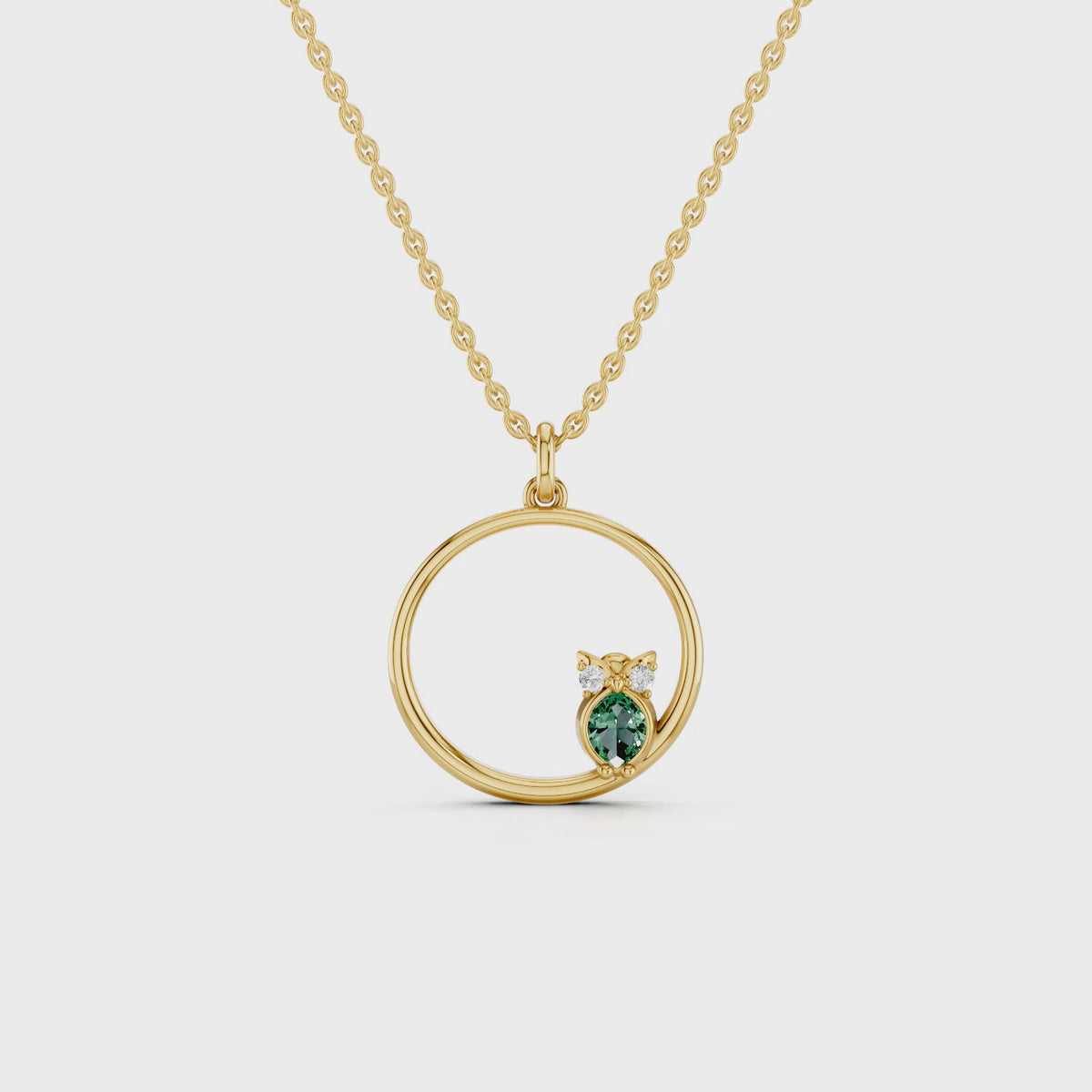 OWLYN, THE OWL PENDANT