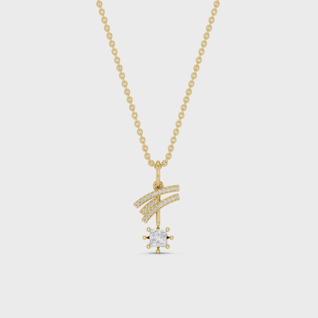 STELLAR, SHOOTING STAR PENDANT