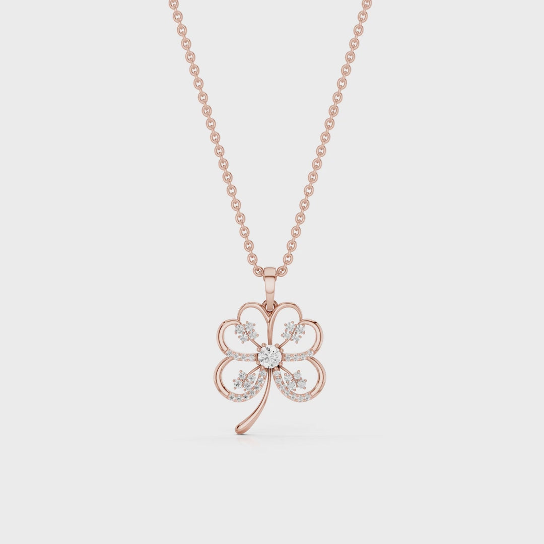 FOLIA, CLOVER LEAF PENDANT