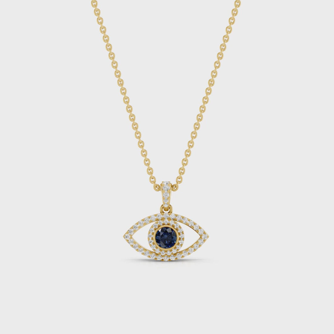 NOCTURNE, EVIL EYE PENDANT