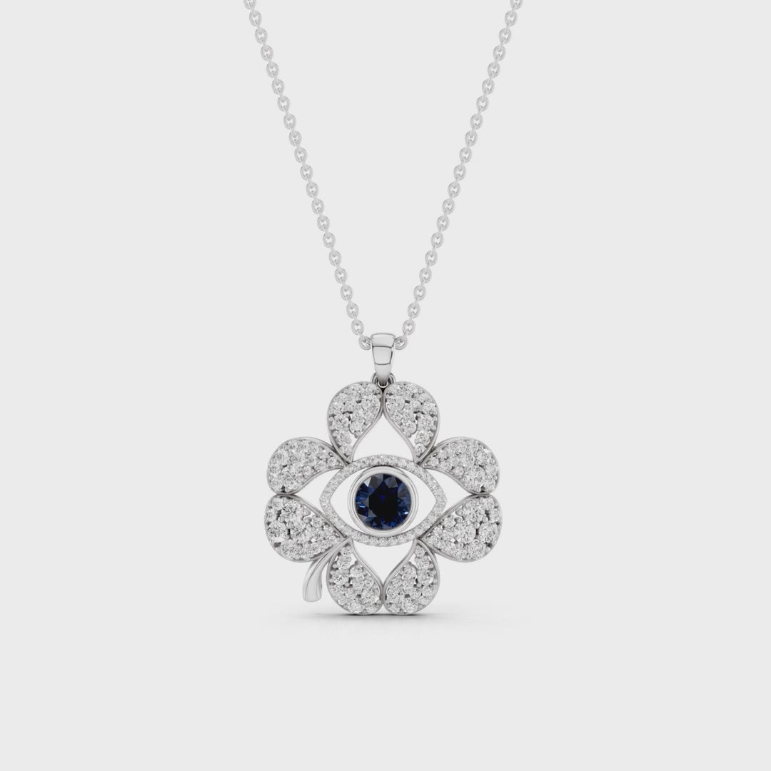 PLUCKY, EVIL EYE PENDANT