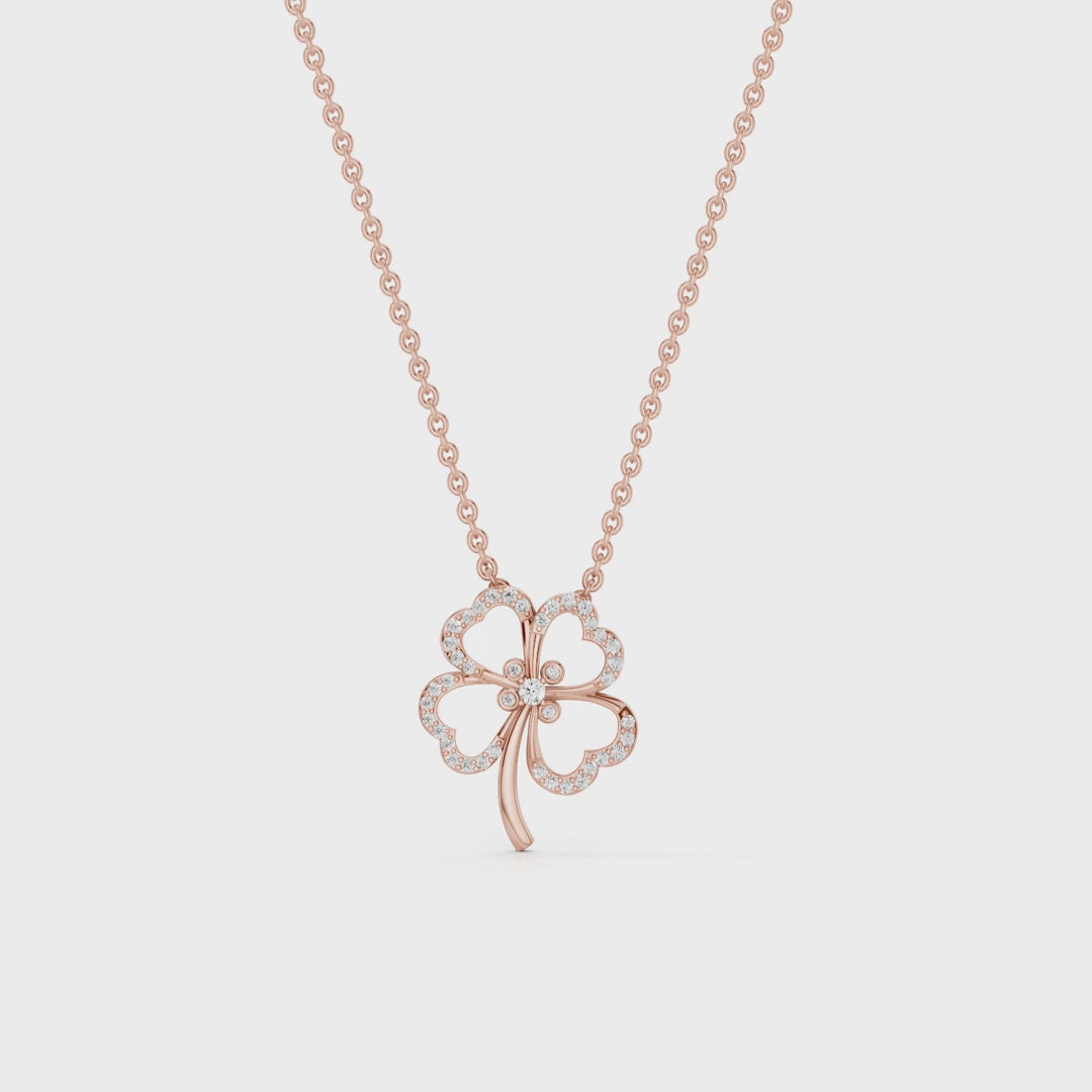 FELICIA, CLOVER LEAF PENDANT