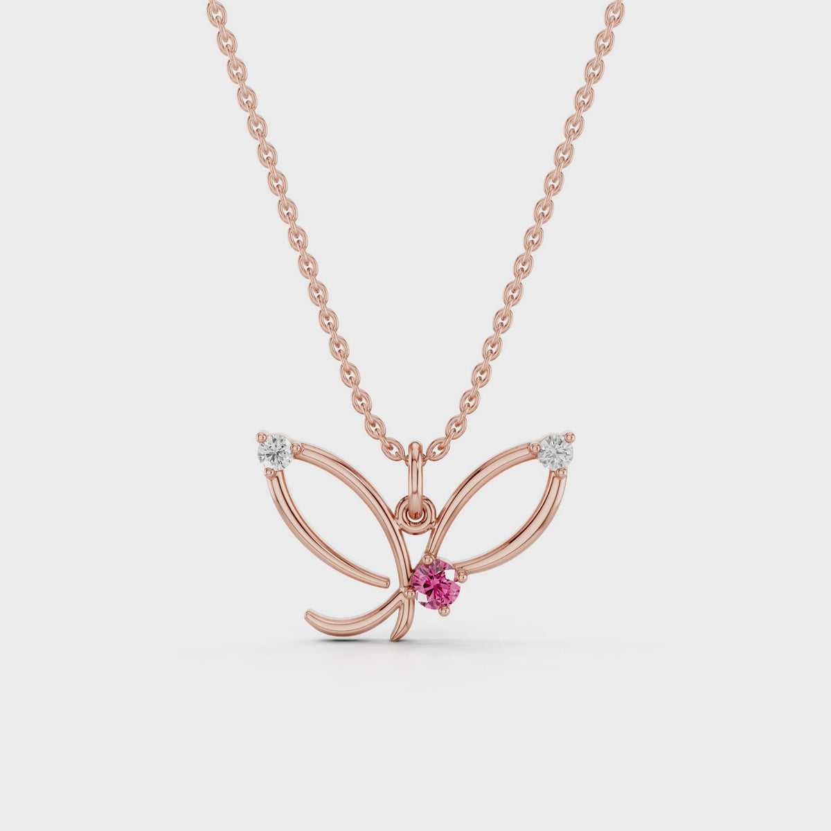 SILKY WING, THE BUTTERFLY PENDANT