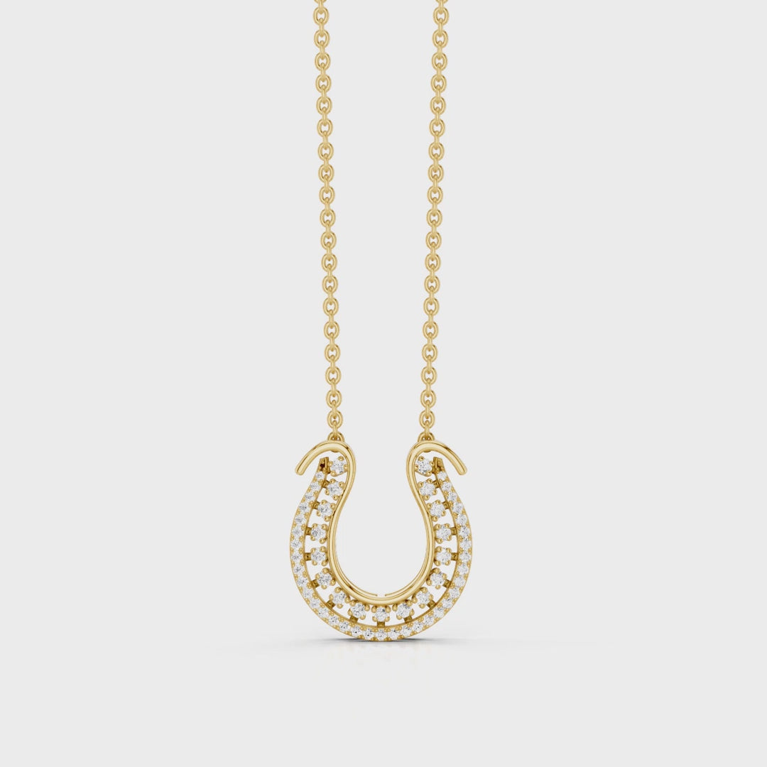 LUCKSPUR, HORSESHOE PENDANT