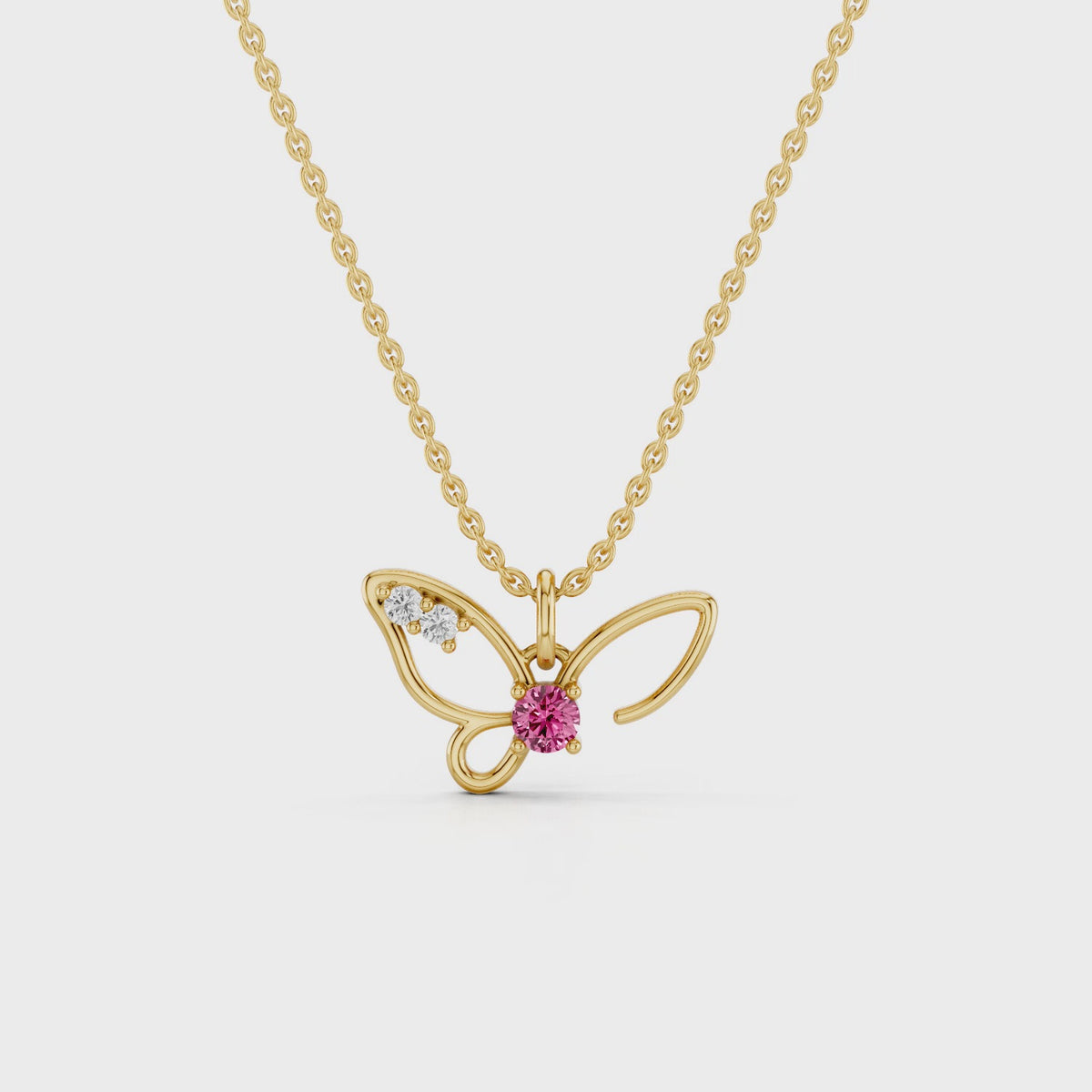 FLUTTER BY, THE BUTTERFLY PENDANT