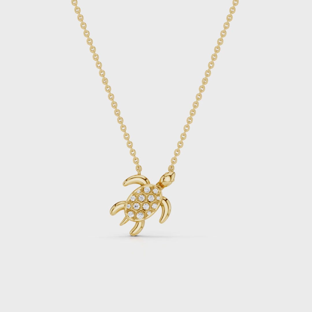 CHELONE, TURTLE PENDANT