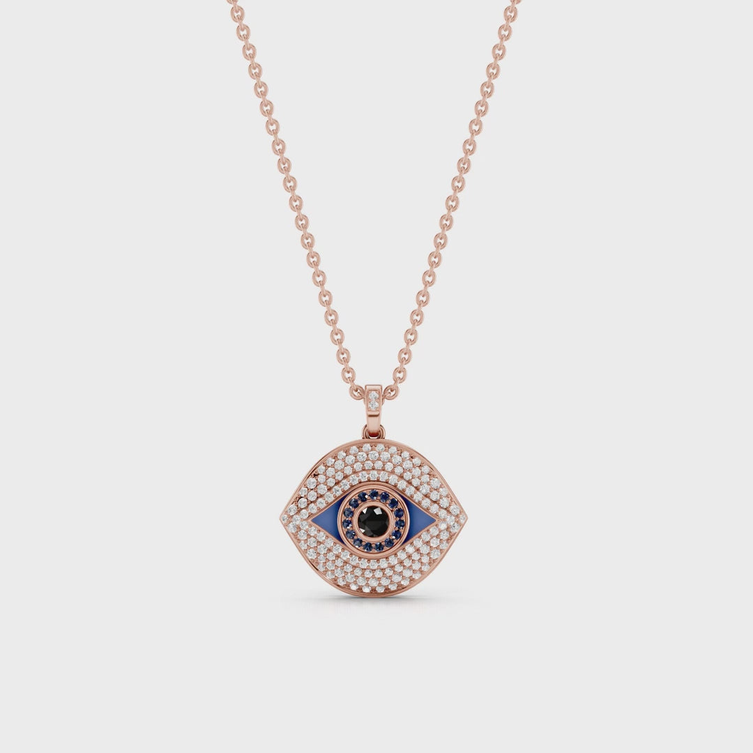 IRIS, EVIL EYE PENDANT