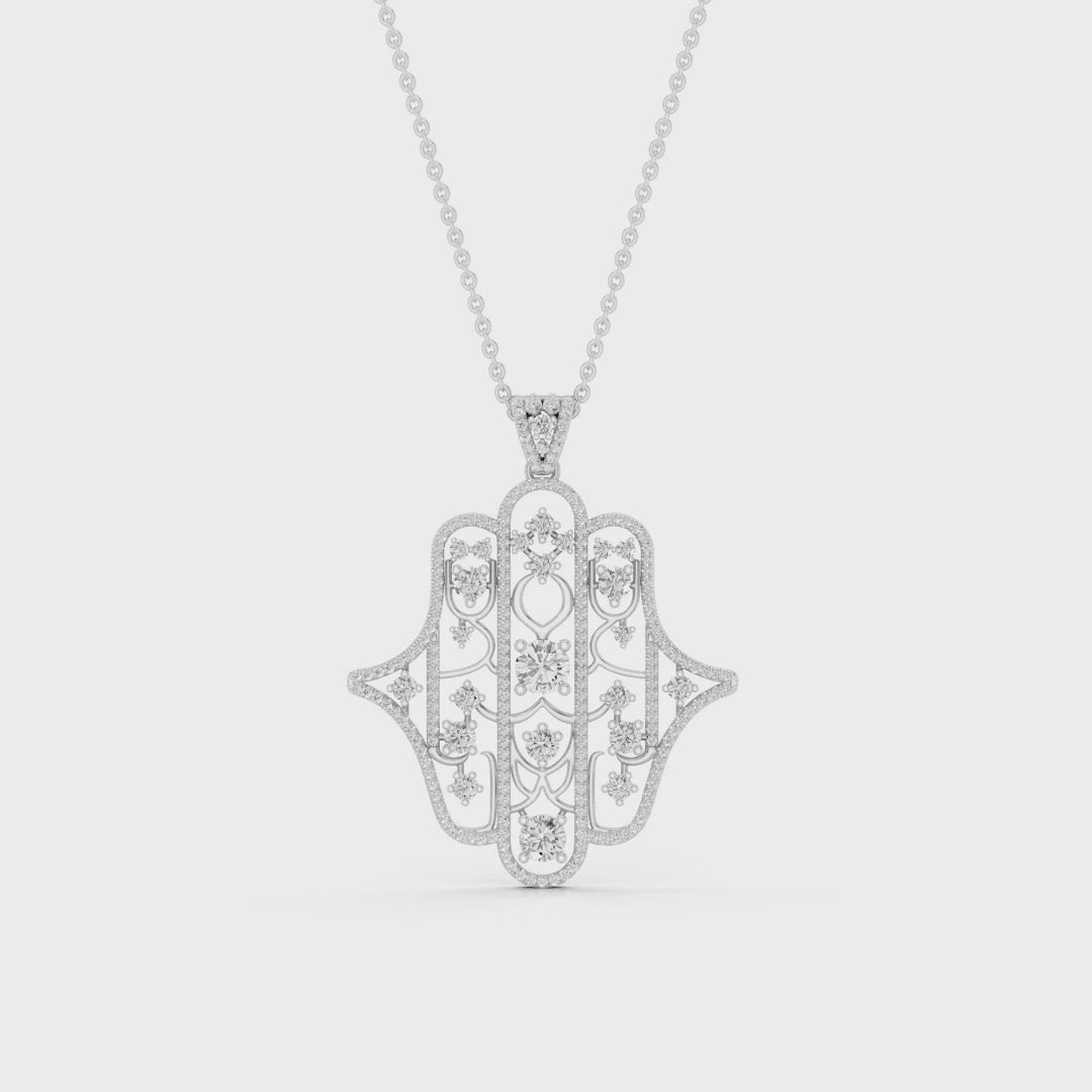 AMULETTO, HAMSA HAND PENDANT