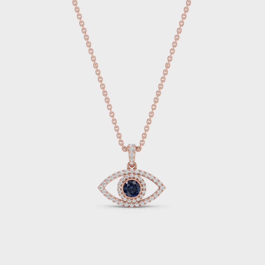 NOCTURNE, EVIL EYE PENDANT