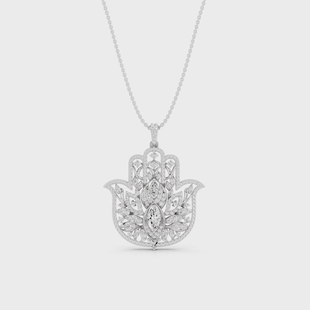 GUARDIAN, HAMSA HAND PENDANT