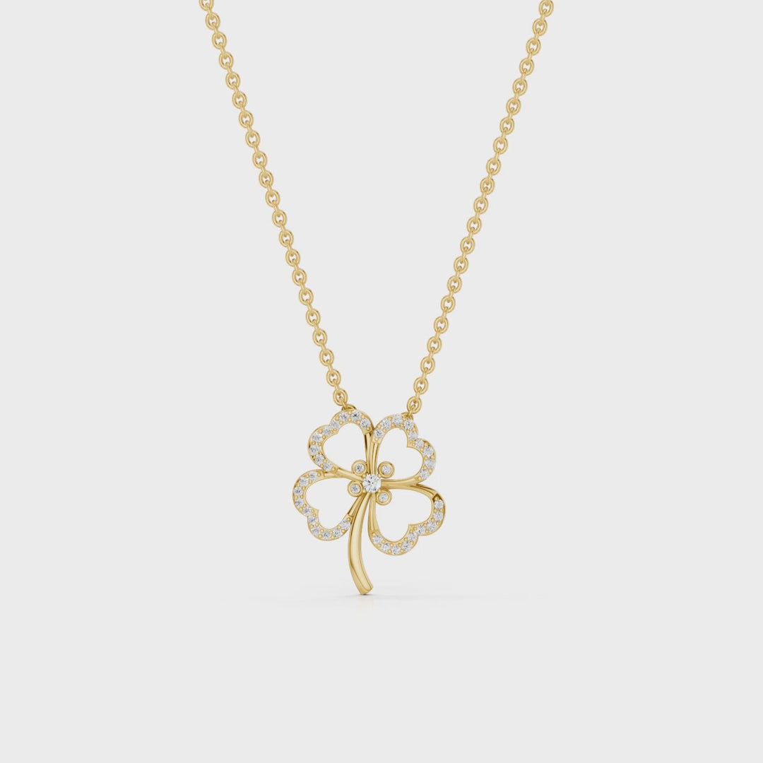FELICIA, CLOVER LEAF PENDANT