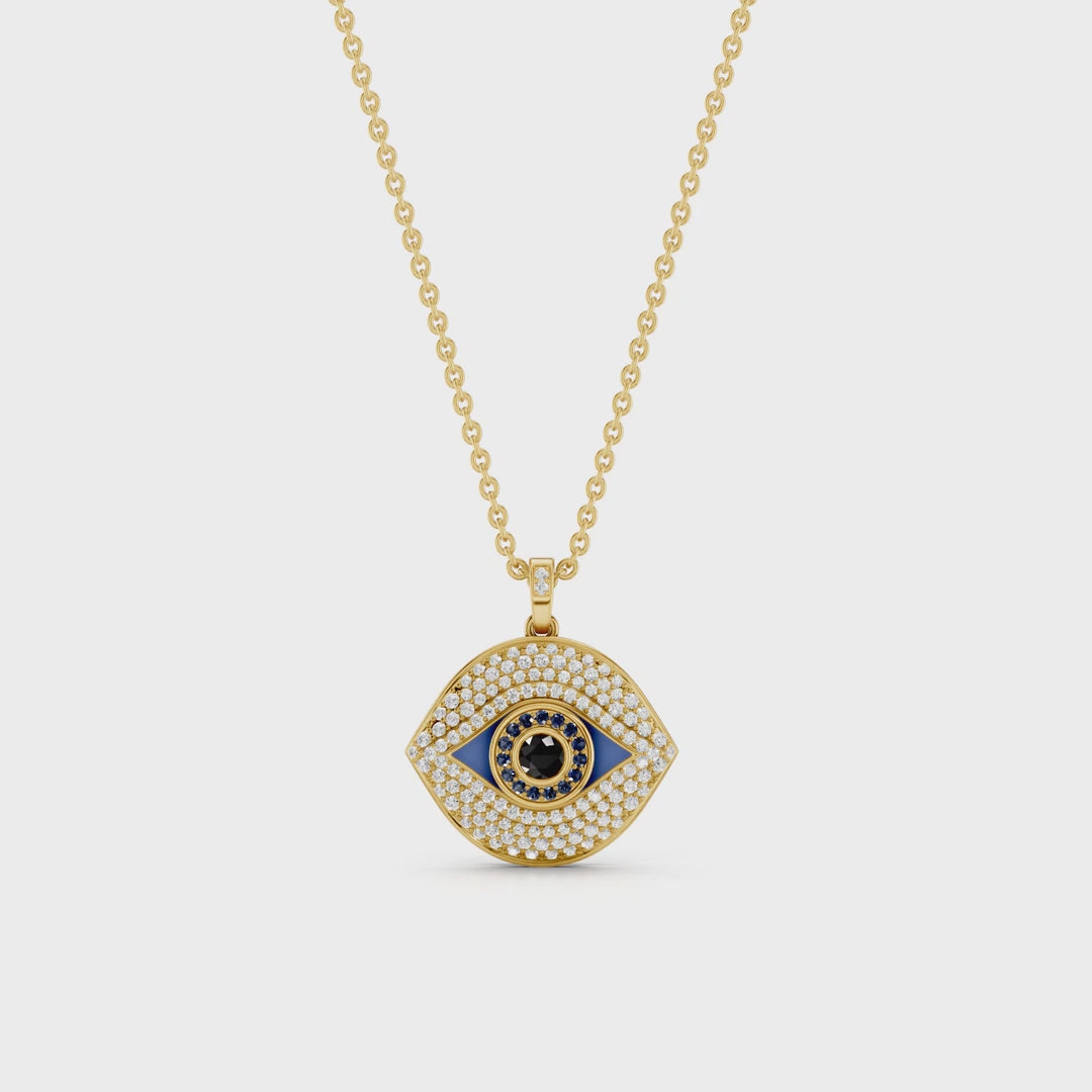 IRIS, EVIL EYE PENDANT