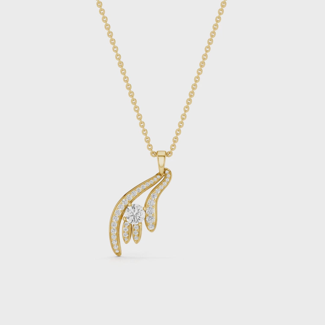 PAWLUCK, RABBIT'S FOOT PENDANT