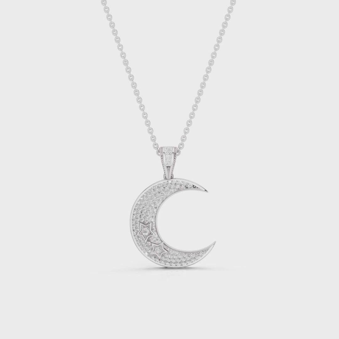 LUNA, MOON PENDANT